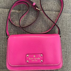 Kate Spade Hot Pink Crossbody Purse